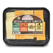 Yancey's Fancy House of Flavor Sliced Cheese Sampler Tray, 12oz, Refrigerated/Chilled, Plastic