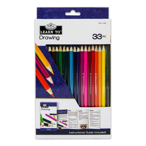 Royal & Langnickel Learn To™ 33pc Drawing Art Set