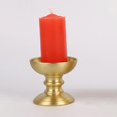 thumbnail image 4 of 10x Portavelas de Latón de 2,3 Pulgadas para Velas de Té, Candelabro Budista, Decoración de Mesa, Artesanía Exquisita para Mesas de Comedor, Dormitori, 4 of 8