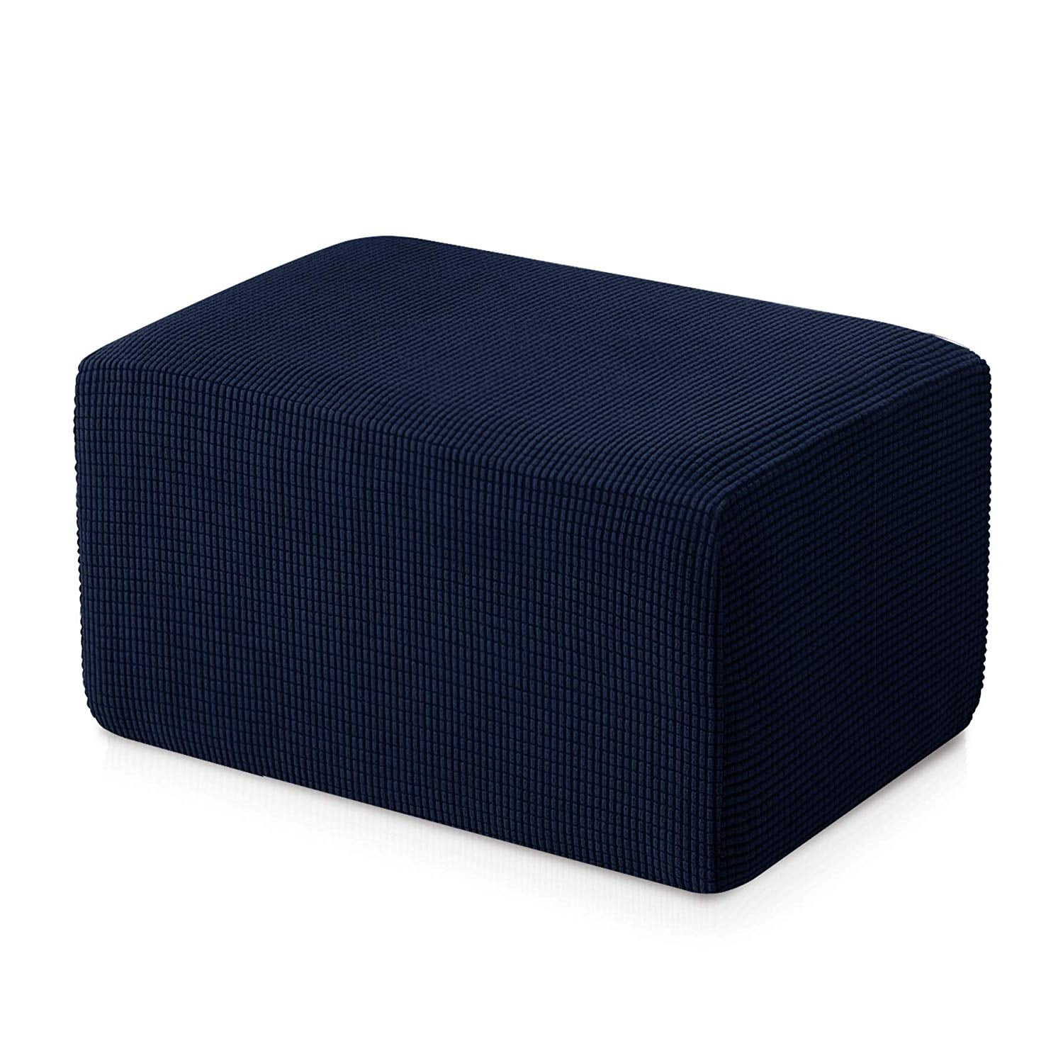 Details about   Elastic Ottoman Pouf Cover Foot Rest Stool Slipcover for Dressing Room 