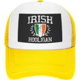 thumbnail image 2 of Irish Hooligan Mesh Back Trucker Cap Baseball Cap, 2 of 8