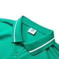 thumbnail image 6 of Mens Breathable Shirts Short Sleeve Vintage Stretch T Shirts Casual Summer Golf Shirts, 6 of 7