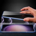 thumbnail image 3 of Funda antimirones para Galaxy S23 Ultra, protección 360, vidrio templado, privacidad, fuerte adsorción magnética, marco metálico., 3 of 5