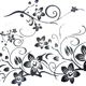 thumbnail image 1 of Pegatinas Decoración Pared Moda Extraíble Vinilo De Flores, 1 of 5