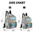 thumbnail image 2 of FORMRS Mini Backpack Purse for Women Travel Daypack Casual Shoulder Bag, Sea Boat, 2 of 7