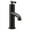 Matte Black, variant on Moen Gibson Chrome One-Handle Bathroom Faucet