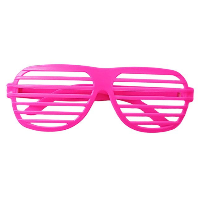 Gafas De Obturador Gafas divertidas Los mejores regalos Fiesta de cristal Festival Trajes Accesorios (rosa)