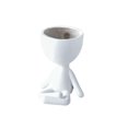 thumbnail image 1 of CAROOTU Resin Plant Pot Human Shaped Succulent Planter Plant Container Wall/Desktop, 1 of 6