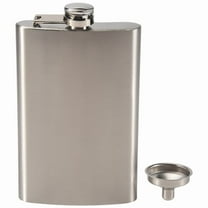 Whiskey Pocket 10oz Hip Flask Liquor Alcohol With Stainless Steel Screw Cap