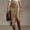 *Khaki, variant on Women's High Waist Ruched Asymmetrical Midi Skirt with Slit, Casual Summer Bodycon Skirt Khaki,Women's Plus XXL