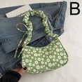 thumbnail image 6 of Floral Minimalist Shoulder Bag,sweet Countryside * Handbag Small Nylon, 6 of 8