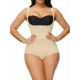 thumbnail image 2 of 1pc Women's Plus Size Mesh Breathable Body Shaper With Control, High Waist And Butt Lifting, 2 of 3