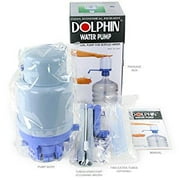 Tera Pump Water Bottle the Original Dolphin Manual Drinking Water Fits Most 5-6 Gallon Coolers Excluding Glass