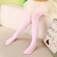 thumbnail image 4 of Jxzom Kids Girl Dance Stocking Solid Color Elastic Soft Foot Hollow Ballet Pantyhose S M L, 4 of 6