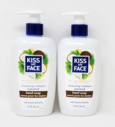 Kiss My Face Moisturizing Soap - Coconut - 9 oz Liquid Hand Soap