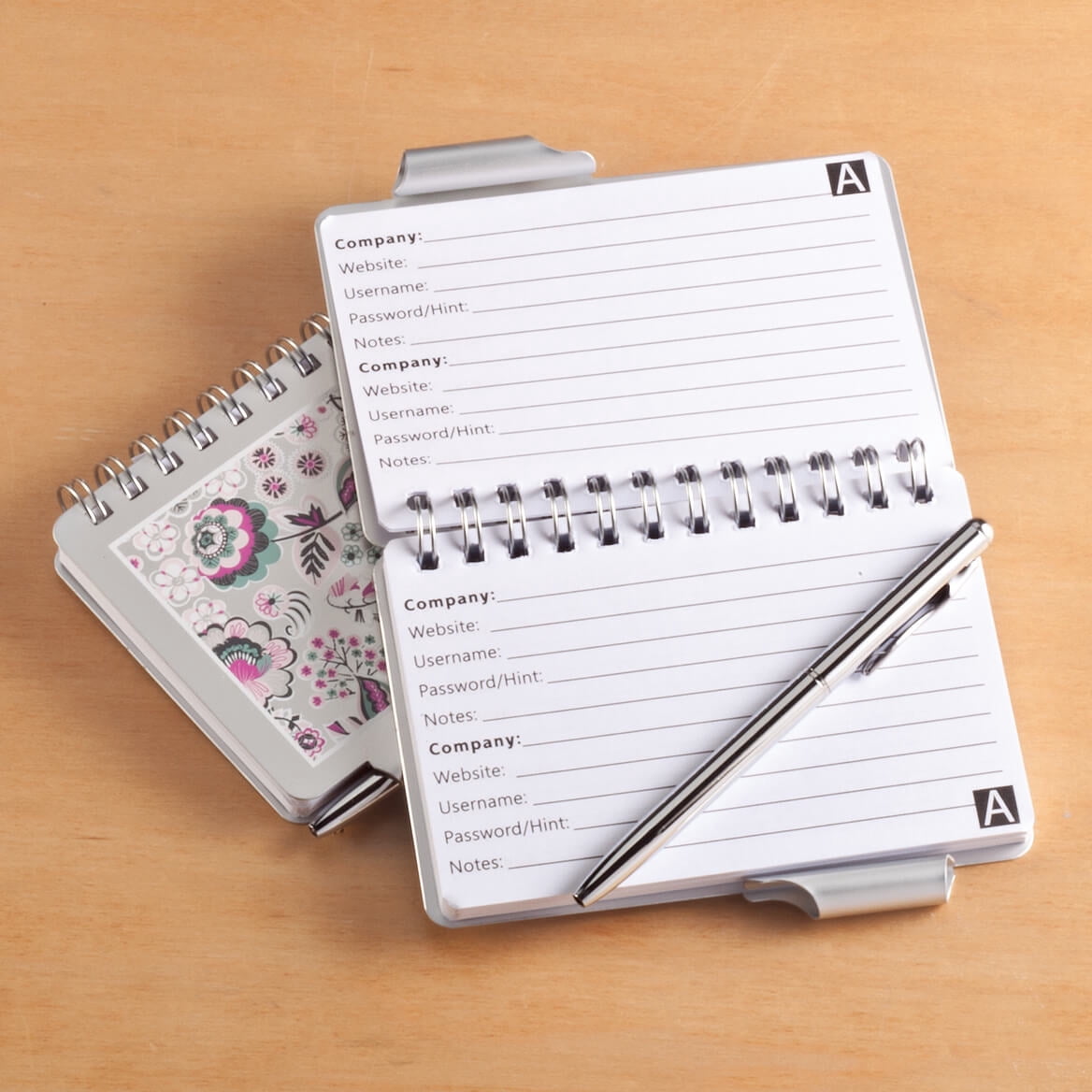 Wellspring Password Book, Whimsical Blooms