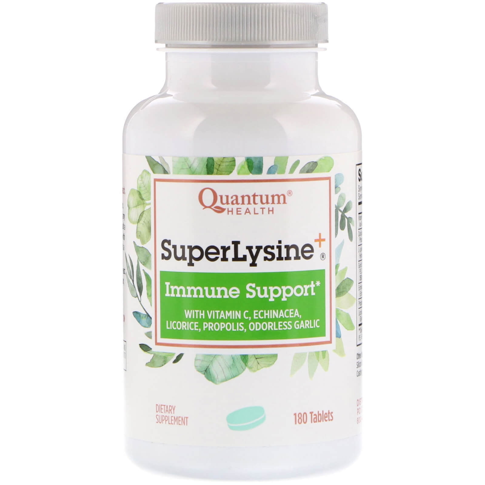 Quantum Health Super Lysine Immune Support 180 Tablets