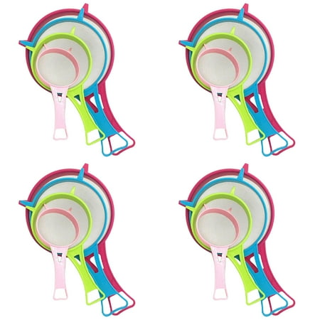 

DBYLXMN Rattle Reel 4Pcs Mini Small Mesh Strainer Food Sieve Kitchen 2PCS