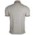 thumbnail image 2 of Polo Tommy Hilfiger con cuello a rayas para hombre, color gris, 2 of 2