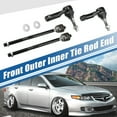 thumbnail image 2 of Unique Bargains 4pcs Front Inner Outer Tie Rod End Links Steering Tie Rod ES3691 EV463 for Ford F-150 for Lincoln, 2 of 7