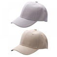 thumbnail image 7 of Unisex Blank Washed Low Profile Cotton and Denim Plain Baseball Cap Hat, 7 of 7