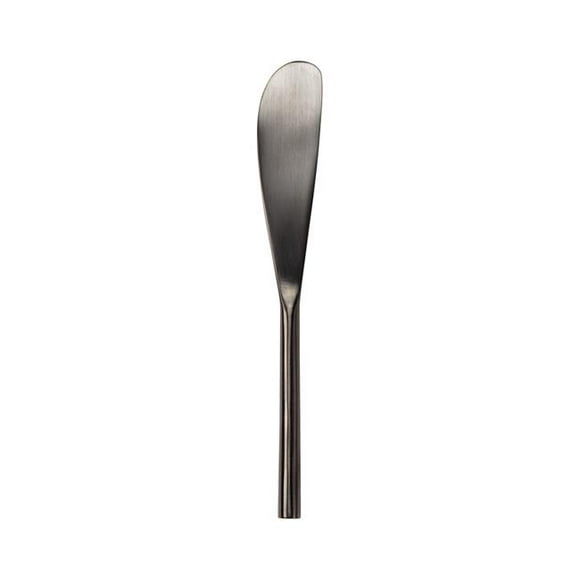 Abbott Collection AB-36-ONYX-PATE 6.5 in. Stainless Steel Pate Spreader, Matte Black
