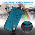 thumbnail image 4 of Mobile Phone Cover For Iphone Xr, Pu Leather Protective Cover For Mobile Phone Pocket, Flip Case Wallet, Mobile Phone Pouch Stand Function And Magnetic Snap For iphone Xr, 4 of 7