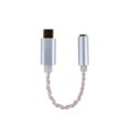 thumbnail image 1 of Cable Convertidor De Tipo C A 3,5 Mm Plata Universal Multifuncional Dac Hifi Tipo-C A Conector De Audio Dongle Cable Adaptador De Auriculares Para Computadora Teléfono Tablet matsuzay EL009122-00, 1 of 6