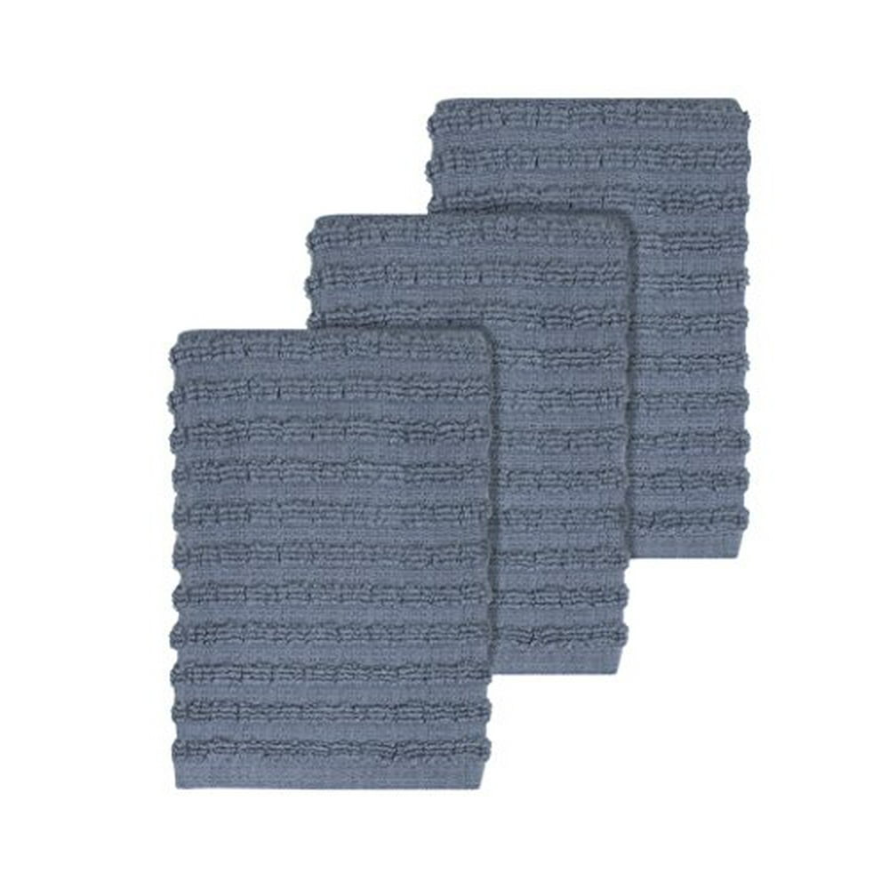 Ritz Royale Collection 100 Combed Terry Cotton, Highly Absorbent, Kitchen Dish Cloth Set, 133/