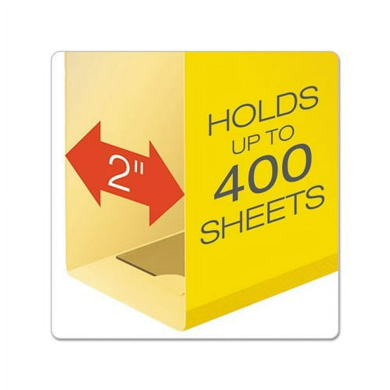 Extra Capacity Reinforced Hanging File Folders with Box Bottom, 2 Extra Capacity Reinforced Hanging File Folders with Box Bottom, 2