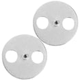 thumbnail image 1 of HINTRMENT Clé à Remonter pour Boîte à Musique 2 Pcs Métal Argenté pour Artisans, 1 of 6