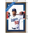 thumbnail image 3 of MLB Los Angeles Dodgers - Mookie Betts Wall Poster, 14.725" x 22.375", Framed, 3 of 3