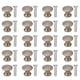 thumbnail image 2 of Juego de 20 Mini mangos de cabeza de seta para uñas, cajones pequeños, armarios, joyeros, tiradores, 2 of 8