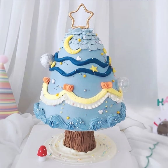 FENGGUIQU Fully Transparent Cake Shape Stands for DIY and Attractive Cakes
