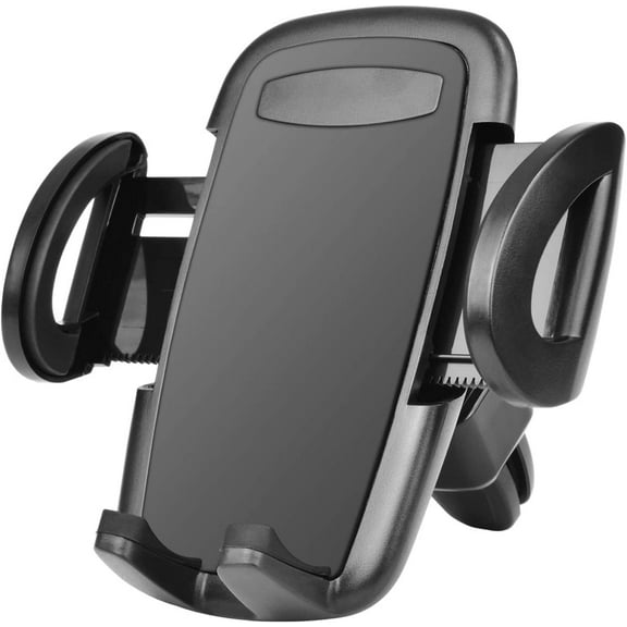 KOMI Car Phone Mount Holder for Samsung Galaxy S24 S23 Ultra S22 Plus S21 FE S20 S10 Note 20 Ultra A15 A03s A02S A14 A23 A54 A71 5G iPhone 15 14 13 Pro Max Cell Phone Air Vent Car Mount Cradle-Black