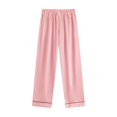 thumbnail image 7 of Women's Silk Satin Pajama Set 2Pcs long sleeve Bridal Bridesmaid PJs Sleepwear, 7 of 7