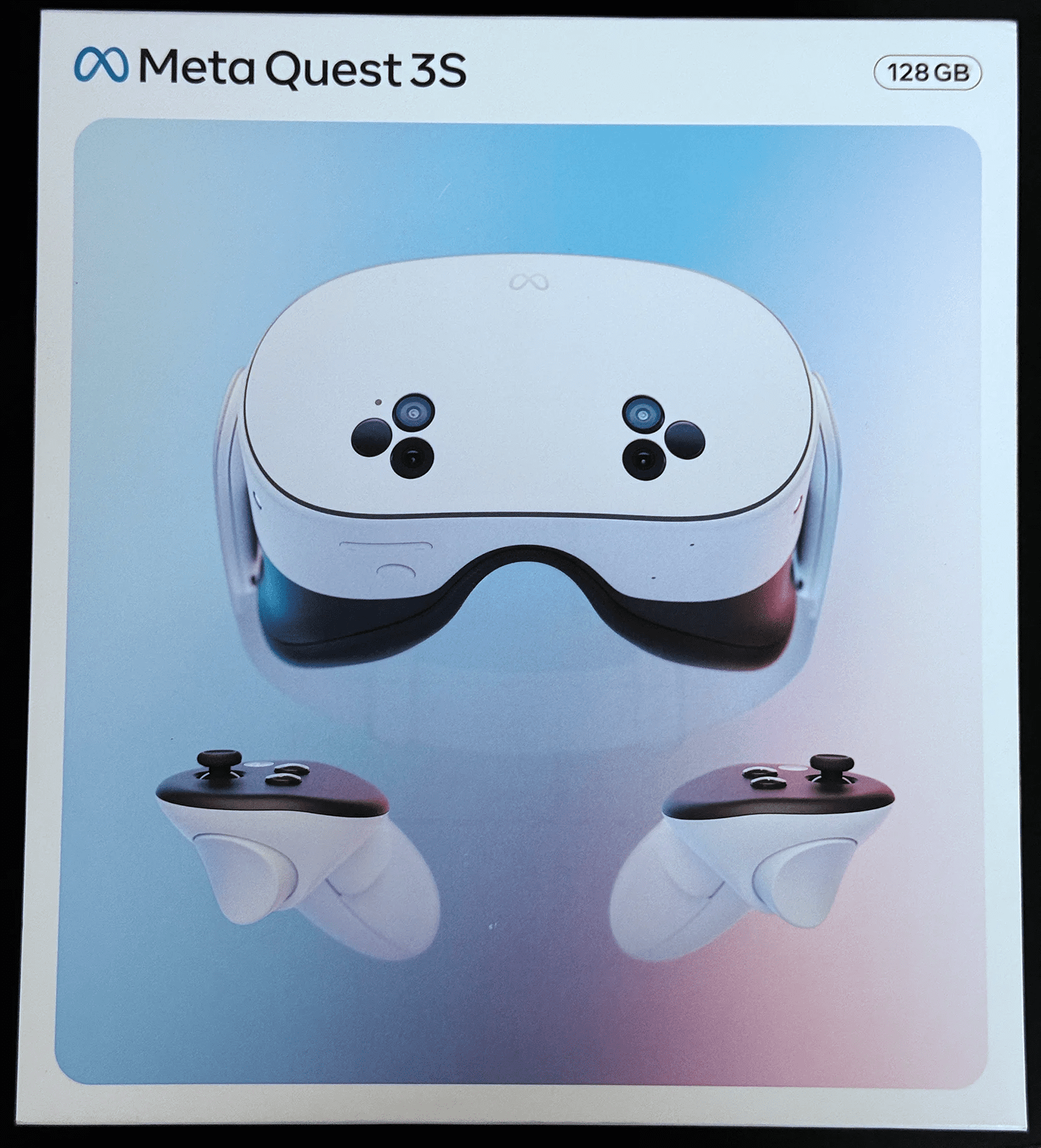 Oculus Quest 3S VR Headset, 128GB, 1832x1920 Display, 120Hz, 3D