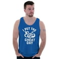 thumbnail image 5 of I Put Eat In Cheat Day Funny Foodie Tank Top T Shirts Men Women Brisco Brands M, 5 of 6