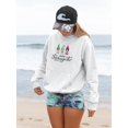 thumbnail image 2 of Buon Ferragosto Cute Gnomes Hoodie Women -Image by Shutterstock, Female 4X-Large, 2 of 4