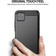 thumbnail image 2 of Samsung A22 5G case,Galaxy A22 5G case,with HD Screen Protector, Soft TPU Slim Fashion Non-Slip Protective Phone Case Cover for Samsung Galaxy A22 5G (Black Brushed TPU), 2 of 8