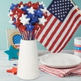 thumbnail image 4 of Sltwyw Glitter Star Foam Cutouts - Patriotic Table Scatter for Independence Day Craft Party Supplies, Seasonal Display Decorations, 4 of 6