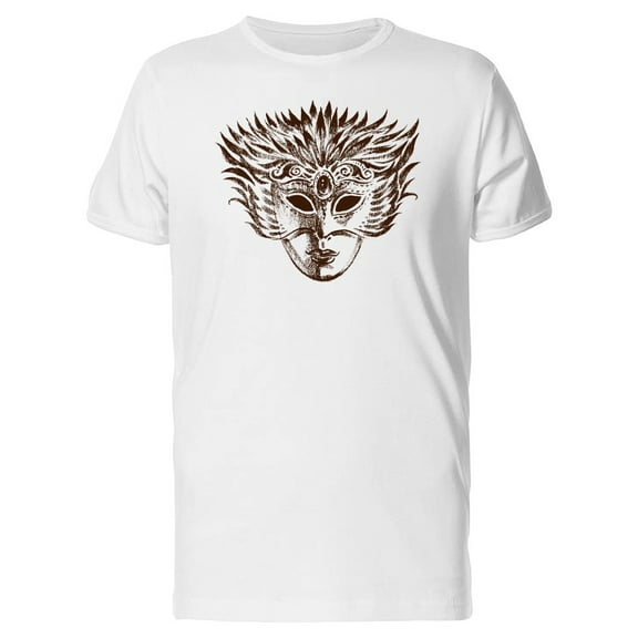 Elegant Mask Sketch Tee Men's -Image by Shutterstock