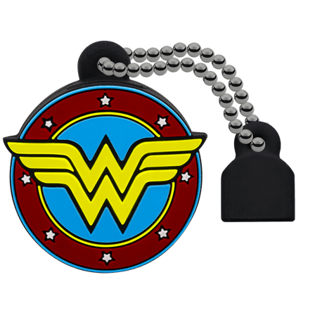 DC COMICS 32GB USB 2.0 Wonder Woman Flash Drive