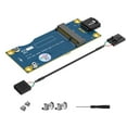 thumbnail image 1 of Visland Mini PcsI-E to USB Adapter Card Easy to Install Universal 3G/4G Wireless Integration Development Board Adapter Card, 1 of 7