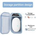 thumbnail image 3 of blue Boite A Savon Plastique Voyage Porte Savon Avec Couvercle Bote Savon Tanche Scell ​​Tui Savon Portable Porte-savon Plats De Savon Crative Pou, 3 of 5