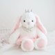 thumbnail image 2 of Muñeca de Ballet de felpa suave para niños, Conejo Blanco de 37CM de largo, animales de peluche, regalos para bebés, 2 of 4