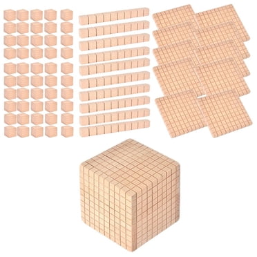 Blocs Montessori Jouet de Manipulation Mathématique pour Classe C
