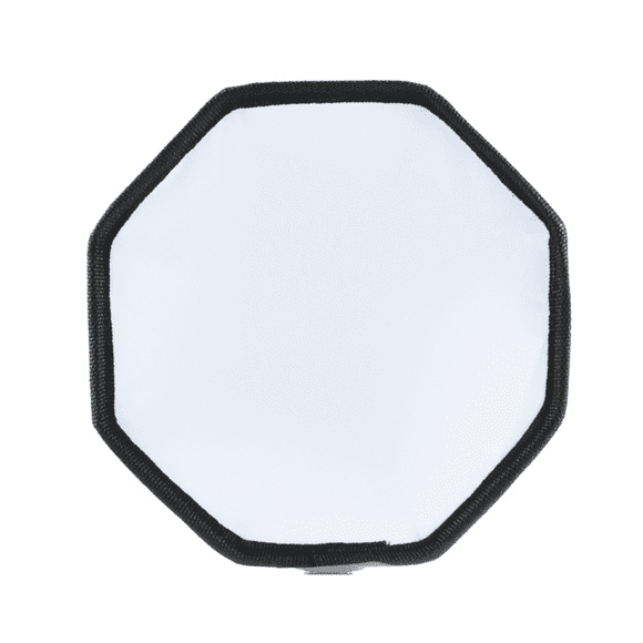 JIAHAOO 20cm Foldable Octagon Flash Softbox for Camera Speedlite Diffuser Even Illumination Cloth Material Black