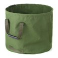 thumbnail image 1 of Waste Bag 125L Heavy Duty Garden Bag with Handles, Green Leaf Collection Bag with Military Canvas (H45.7 cm, D55.8 cm), 1 of 4