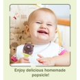 thumbnail image 2 of Cartoon Popsicle Molds, 6 Pieces BPA Free Popsicle Maker Reusable Ice Pop Molds With Sticks, Easy Release & Clean for Family DIY Homemade Popsicle - Green, 2 of 8